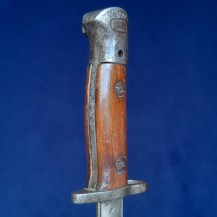 British WW2 Naval Contract Lanchester SMG Bayonet 5